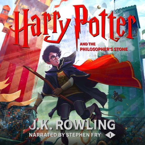 Harry Potter and the Philosopher's Stone audiobook cover