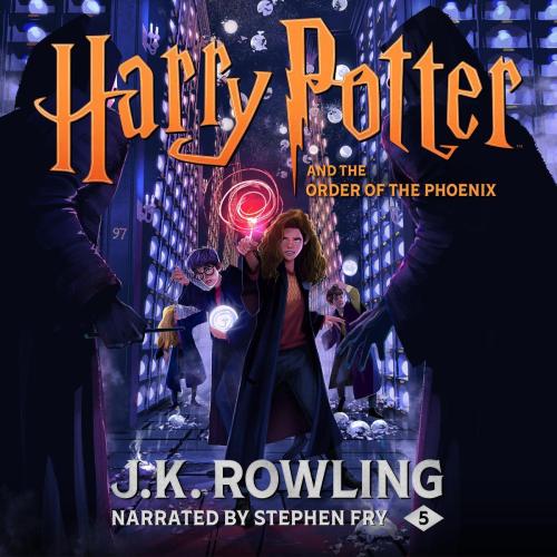 Harry Potter and the Order of the Phoenix audiobook cover