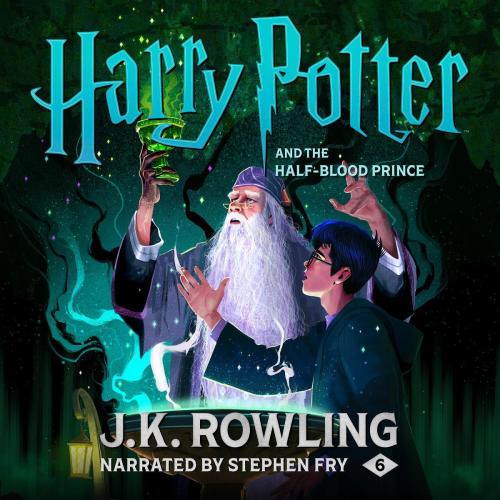 Harry Potter and the Half-Blood Prince audiobook cover
