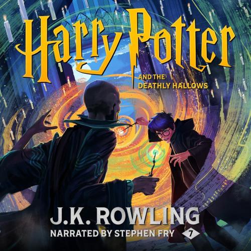 Harry Potter and the Deathly Hallows audiobook cover