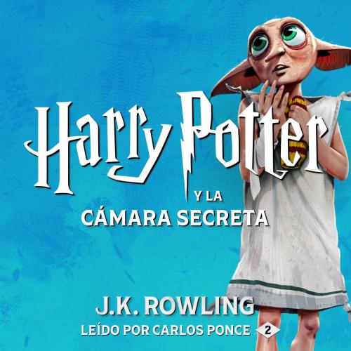 Spanish US Harry Potter 2 Audiobook Cover