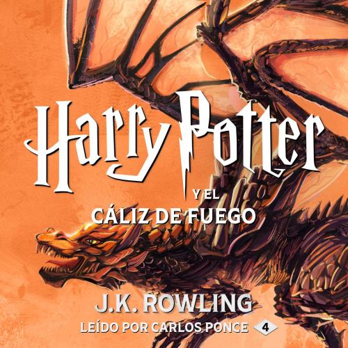 Spanish US Harry Potter 4 Audiobook Cover